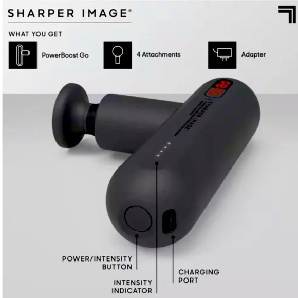 Sharper Image Percussion Massage Gun NWT - Picture 7 of 9